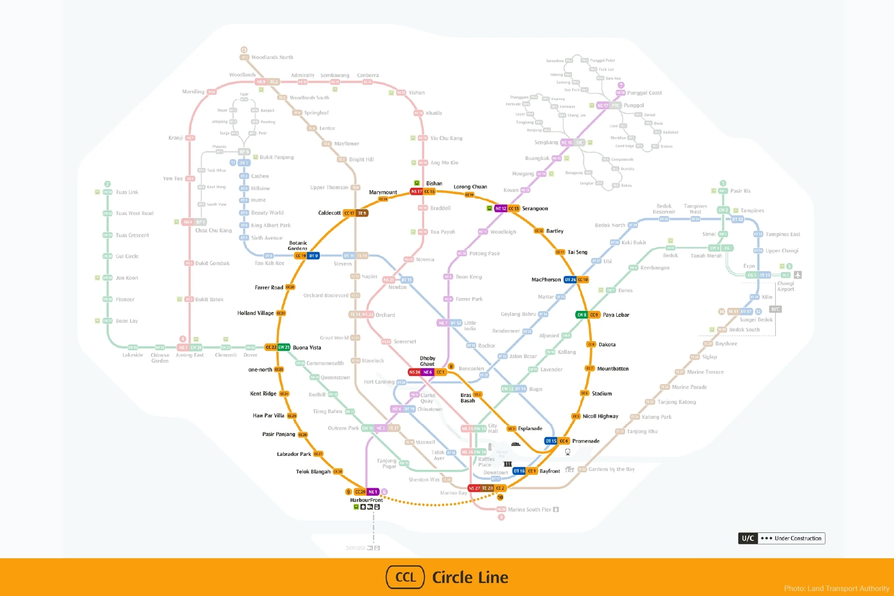 Circle Line (Photo: Land Transport Authority)
